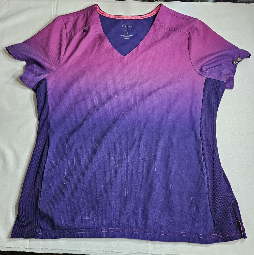 Koi scrub top